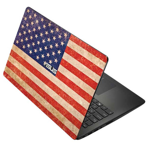 Distressed American Flag Asus X502CA 15.6 Skin