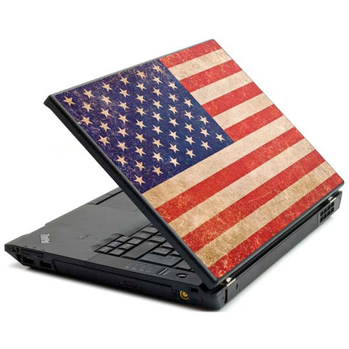 Distressed American Flag Lenovo T420 Skin