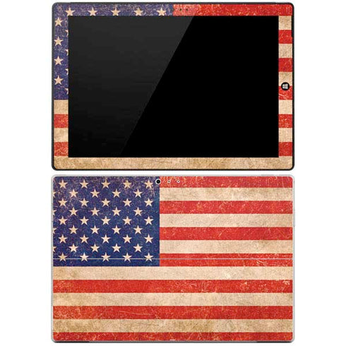 Distressed American Flag Surface Pro 3 Skin