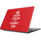 Keep Calm and Carry On Apple MacBook Skin
