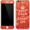 Keep Calm and Carry On Distressed iPhone 6/6s Skin
