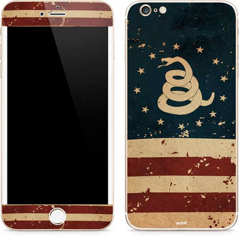 Dont Tread On Me American Flag iPhone 6/6s Plus Skin