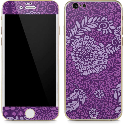Radiant Orchid Floral iPhone 6/6s Skin