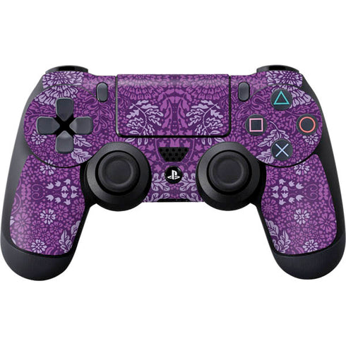Radiant Orchid Floral PS4 Controller Skin