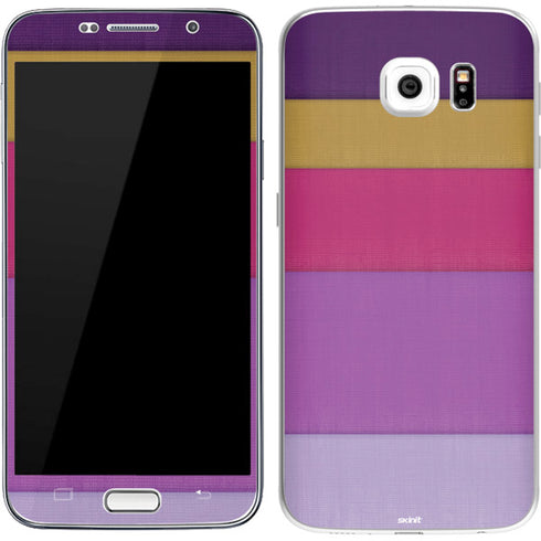 Radiant Orchid Color Block Galaxy S7 Skin