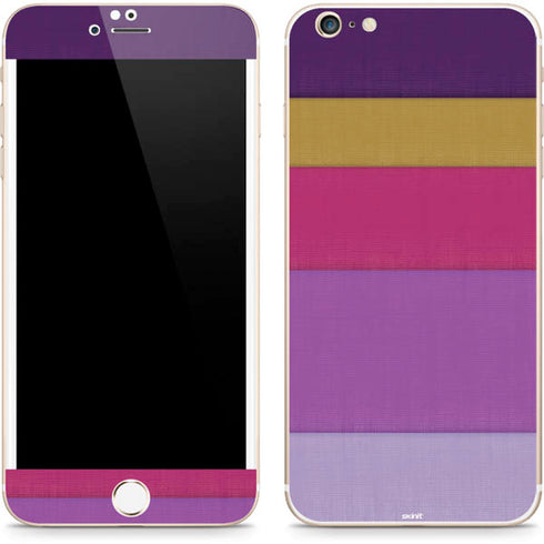 Radiant Orchid Color Block iPhone 6/6s Plus Skin