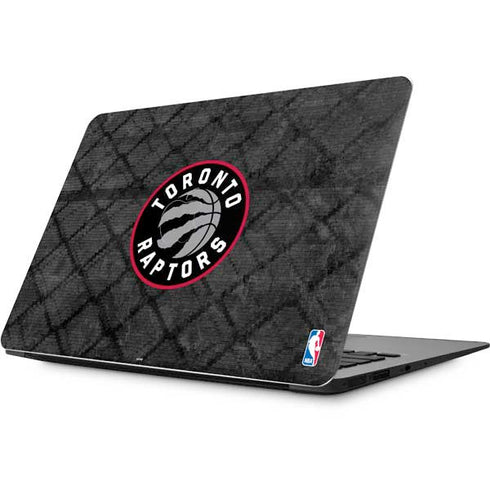 NBA Toronto Raptors Black Rust Apple MacBook Skin