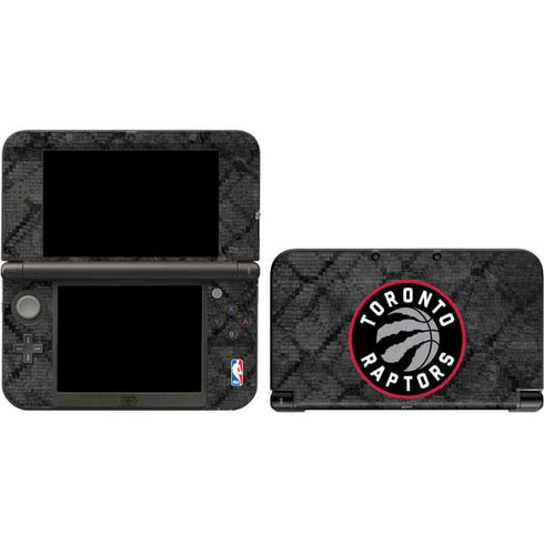 NBA Toronto Raptors Black Rust 3DS XL 2015 Skin