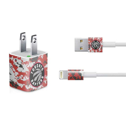 NBA Toronto Raptors Digi iPhone Charger (5W USB) Skin