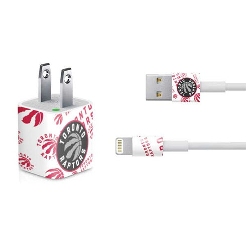 NBA Toronto Raptors Logo Blast iPhone Charger (5W USB) Skin