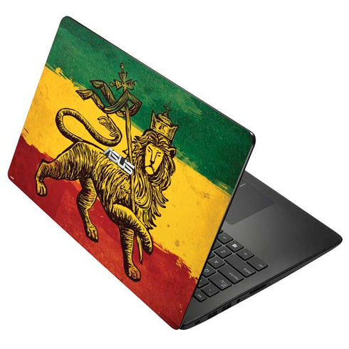 The Lion of Judah Rasta Flag Asus X502CA 15.6 Skin