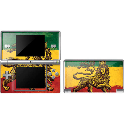 The Lion of Judah Rasta Flag DS Lite Skin