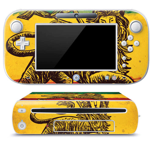 The Lion of Judah Rasta Flag Wii U (Console + 1 Controller) Skin