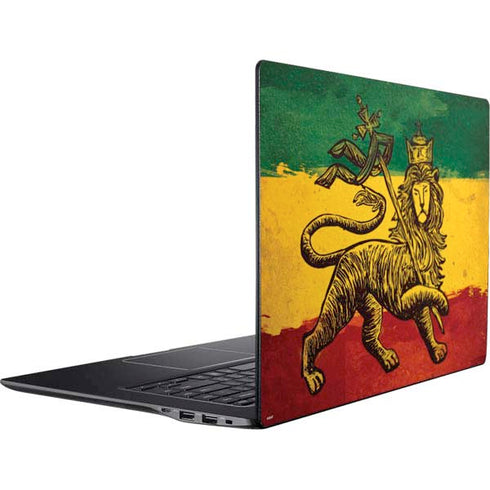The Lion of Judah Rasta Flag Ativ Book 9 (15.6in 2014) Skin