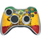 The Lion of Judah Rasta Flag Xbox 360 Wireless Controller Skin