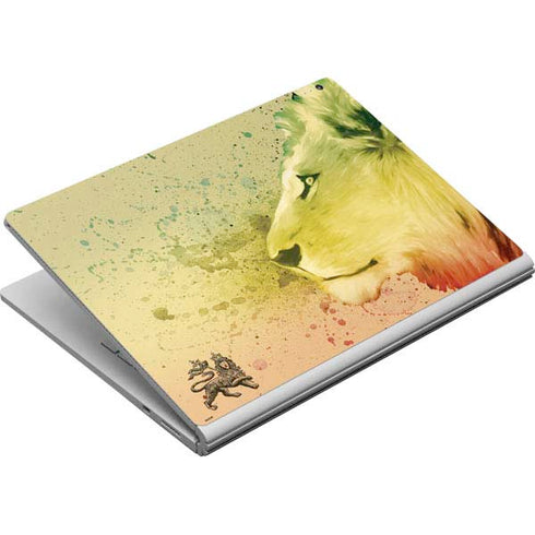 Profile of the Lion of Judah Surface Book Skin