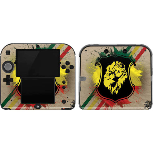 Lion of Judah Shield Nintendo 2DS Skin