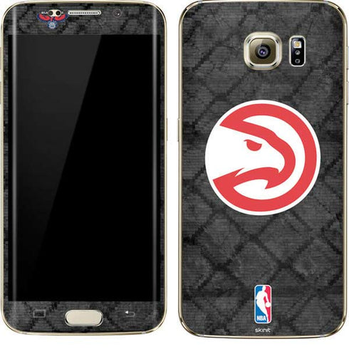 NBA Atlanta Hawks Dark Rust Galaxy S7 Edge Skin