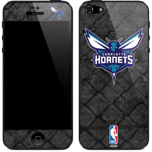 NBA Charlotte Hornets Dark Rust iPhone 5/5s/5SE Skin