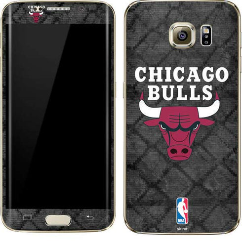 NBA Chicago Bulls Dark Rust Galaxy S7 Edge Skin