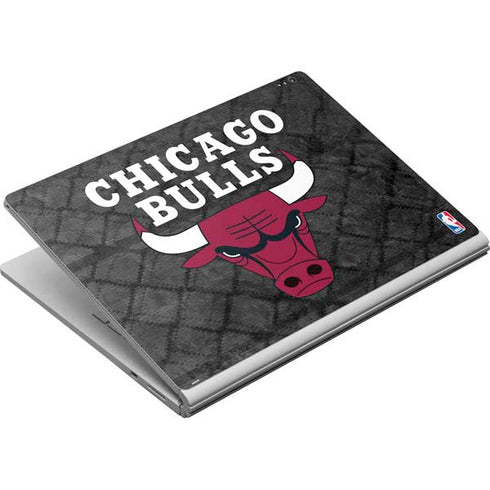 NBA Chicago Bulls Dark Rust Surface Book Skin