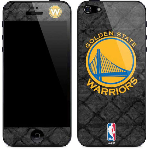 NBA Golden State Warriors Dark Rust iPhone 5/5s/5SE Skin