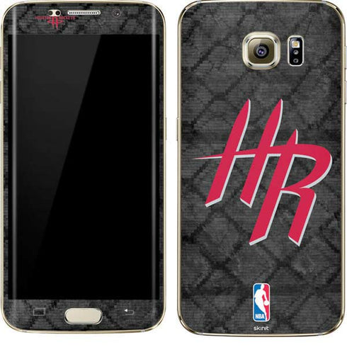 NBA Houston Rockets Dark Rust Galaxy S7 Edge Skin