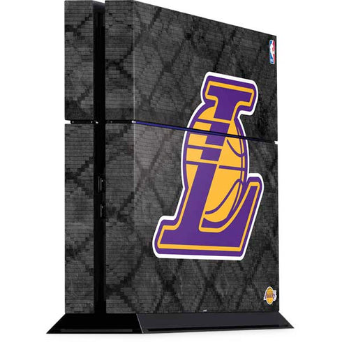 NBA Los Angeles Lakers Dark Rust PS4 Console Skin