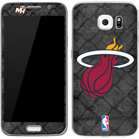 NBA Miami Heat Dark Rust Galaxy S7 Skin