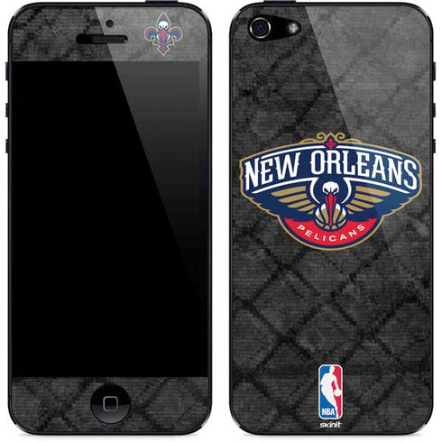 NBA New Orleans Pelicans Dark Rust iPhone 5/5s/5SE Skin