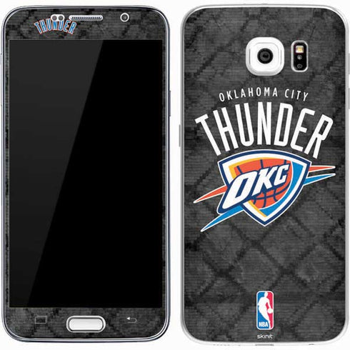 NBA Oklahoma City Thunder Dark Rust Galaxy S7 Skin
