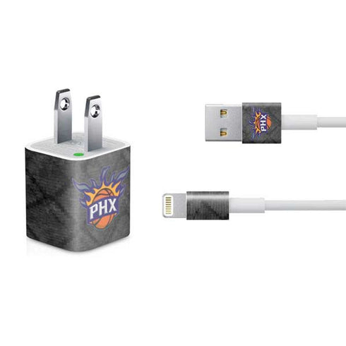 NBA Phoenix Suns Dark Rust iPhone Charger (5W USB) Skin