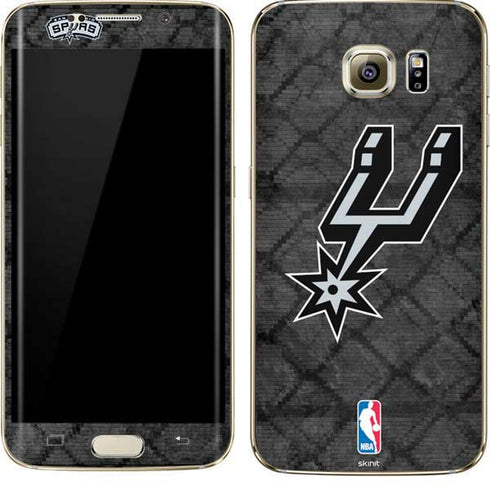 NBA San Antonio Spurs Dark Rust Galaxy S7 Edge Skin