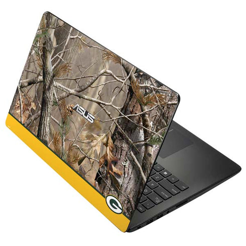 NFL Realtree Camo Green Bay Packers Asus X502CA 15.6 Skin