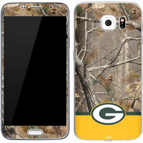 NFL Realtree Camo Green Bay Packers Galaxy S7 Skin