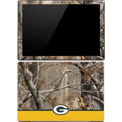 NFL Realtree Camo Green Bay Packers Surface Pro 4 Skin