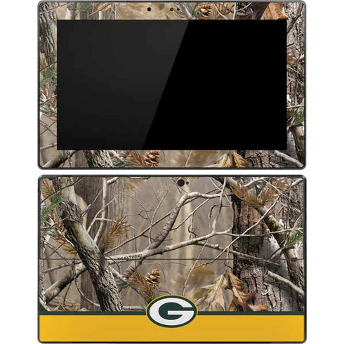 NFL Realtree Camo Green Bay Packers Surface Pro Tablet Skin