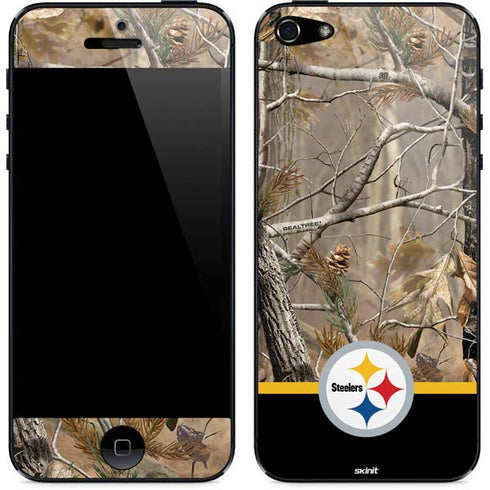 NFL Realtree Camo Pittsburgh Steelers iPhone 5/5s/5SE Skin