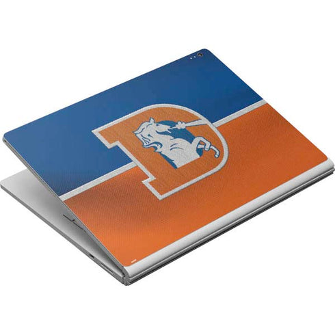 NFL Denver Broncos Vintage Surface Book Skin