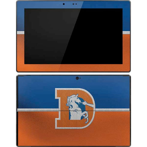 NFL Denver Broncos Vintage Surface Pro Tablet Skin