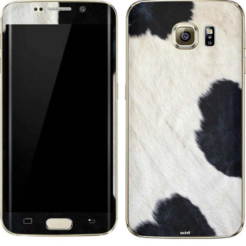 Cow Animal Print Galaxy S7 Edge Skin