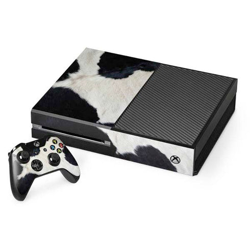 Cow Animal Print Xbox One Console and Controller Bundle Skin