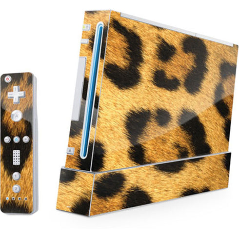 Leopard Animal Print Wii (Includes 1 Controller) Skin
