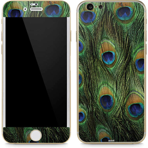 Peacock Animal Print iPhone 6/6s Skin