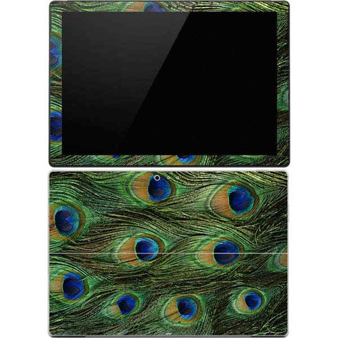 Peacock Animal Print Surface Pro 4 Skin