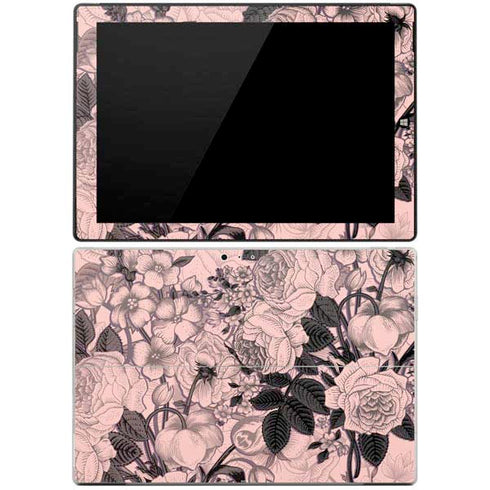 Rose Quartz Floral Surface Pro 3 Skin