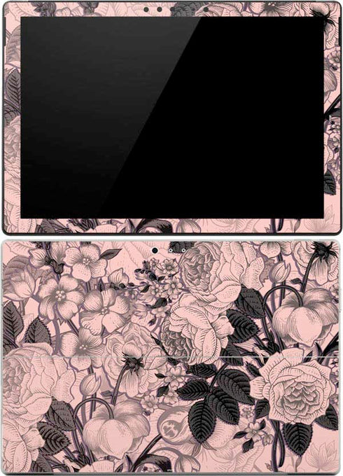 Rose Quartz Floral Surface Pro 4 Skin