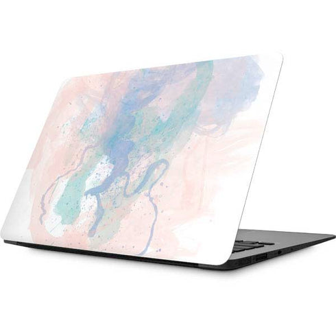 Rose Quartz & Serenity Splatter Apple MacBook Skin