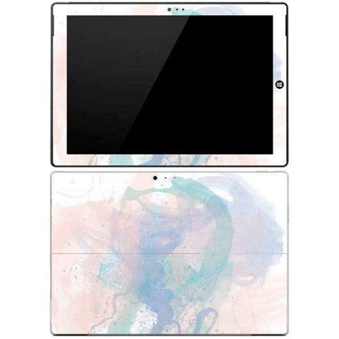 Rose Quartz & Serenity Splatter Surface Pro 3 Skin