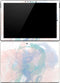 Rose Quartz & Serenity Splatter Surface Pro 4 Skin